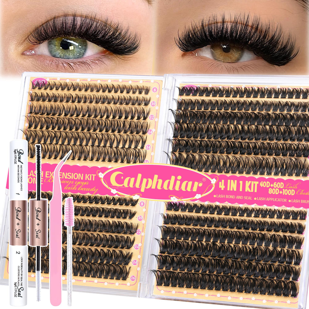 Calphdiar lashkit contents for a complete at-home lash look.