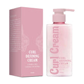 Calyphra Curl Defining Cream bottle highlighting anti-frizz and defined curls.