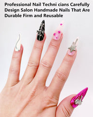 CAMILCY luxury nails size guide showing fit for a perfect manicure