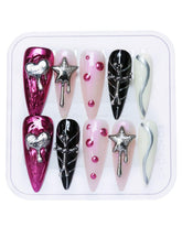 CAMILCY press-on nails highlighting handmade advantages for durable wear