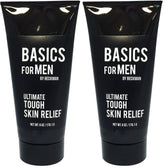 Camille Beckman Basics for Men bottle front—hydrating relief after outdoor work