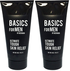 Camille Beckman Basics for Men bottle front—hydrating relief after outdoor work