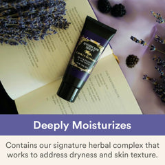 Camille Beckman Hand Therapy highlights glycerin, aloe, and vitamin E for moisture