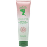 Camille Rose Rosemary Oil Deep Mask bottle showcases nourishment for stronger, healthier-looking hair.