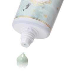 Canmake Mermaid Skin Gel being spread on skin for a smooth, even finish.