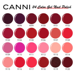 CANNI Burgundy bottle for sophisticated, salon-ready shine.