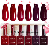 CANNI color bottle design shows true shade for accurate manicure decisions.