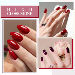 CANNI at-home manicure with glossy, professional finish.