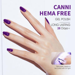 CANNI 9 ml bottle design helps quick shade selection during application