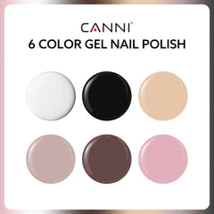 CANNI 9ml black bottle with 3D crystal label aids precise color selection.