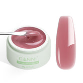 CANNI Builder Gel dusty rose purple 1oz swatch for durable nail extensions
