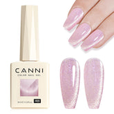 CANNI cat-eye pink pearl 9ml bottle close-up for at-home manicure