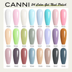 CANNI CC2 color swatches illustrate true hues for quick selection