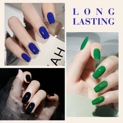 CANNI gel nail polish set blue bottle highlights vibrant shade for bold designs.
