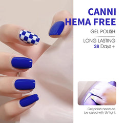 CANNI gel nail polish set red bottle delivers classic color with smooth wear.