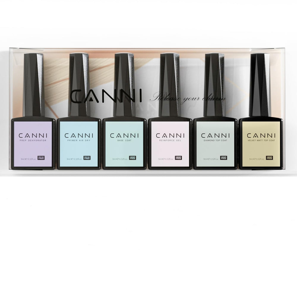 CANNI HEMA-free dehydrator bottle for clean nail prep and adhesion