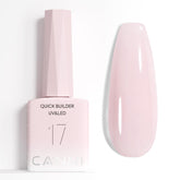 CANNI Quick Builder Nail Gel bottle close-up for versatile gel application and durable nails.