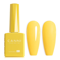 CANNI yellow gel nail polish pastel yellow bottle view showing color accuracy for at home nails
