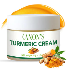 Canon's Beauty Collection lightweight vitamin c turmeric bottle-pump delivers fast-absorbing daily hydration.
