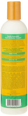 Cantu Avocado Curl Activator being applied to hair for smoother, defined curls