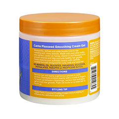 Cantu Flaxseed Styling Cream Gel applying on damp hair for even distribution