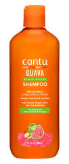 Cantu Guava Shampoo Scalp Relief front bottle for gentle cleansing