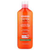 Cantu Shea Butter Hydrating Cream Conditioner bottle demonstrates rich moisture for curls
