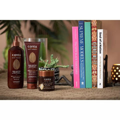 Cantu Skin Therapy Body Butter ingredients cocoa, shea, coconut for pure hydration.