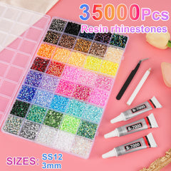 CANVALITE 40 colors palette for vibrant DIY jewelry and crafts