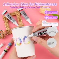CANVALITE 3mm resin rhinestones with glossy finish for sparkling accents