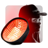 Capillus PRO red-light cap worn daily for a noninvasive hair care routine