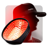 Capillus Pro S2 red light cap front view for discreet at home treatment