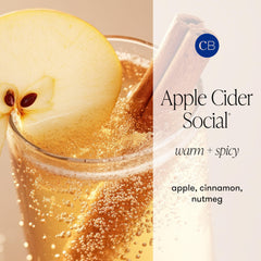 Capri Blue Apple Cider Social pump top close-up showing easy, everyday dispenser.
