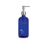 Capri Blue Volcano hand wash bottle front in cobalt glass adds style to daily cleansing