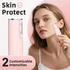 Cardobir Dermaplaning Tool LED light aids precise shaving in low-light conditions.