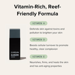 Cardon fast-absorbing formula demonstrates quick skincare routine with pump application.