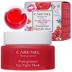 CARE:NEL Lip Mask Overnight jar with spatula for overnight hydration