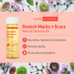 Care Science oil pump demonstrates easy, mess-free application.
