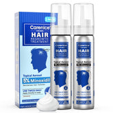 CARENICE 5% Minoxidil Foam bottle designed for scalp use, easy targeted application