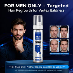 CARENICE Minoxidil Foam with dispensing pump enables easy, precise application.