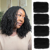 Carlence Afro Kinkys bulk 4 bundles pack shows natural volume for versatile styles.