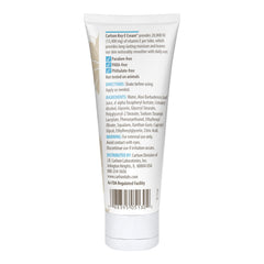 Texture of Carlson Key-E Cream on hand demonstrating deep moisturization for extra-dry areas