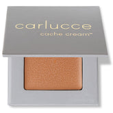 Carlucce Cache Cream three-in-one palette in compact case showing versatility for even coverage.