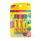 Carmex Daily Care SPF15 outer-pack shows the two-pack box for on-the-go lip protection.