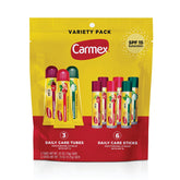 Carmex Daily Care Wintergreen lip balm tube with SPF 15 for daily lip protection on the go.