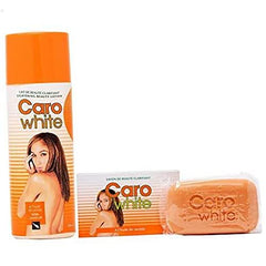 Caro White Combo 2-pack lotion and soap set for daily nourishment and satin-smooth skin