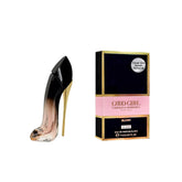 Carolina Herrera Good Girl Blush Elixir bottle pour for on-the-go refresh.