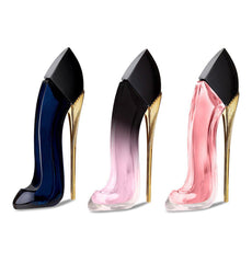 Carolina Herrera Good Girl Gift Set mini Good Girl Blush EDP bottle, perfect for travel.