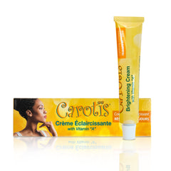 CAROTÏS Brightening Cream 30ml tube for daily application to even out skin tone.