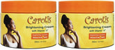 CAROTÏS Skin Brightening Cream two-pack packshot for convenient routine.